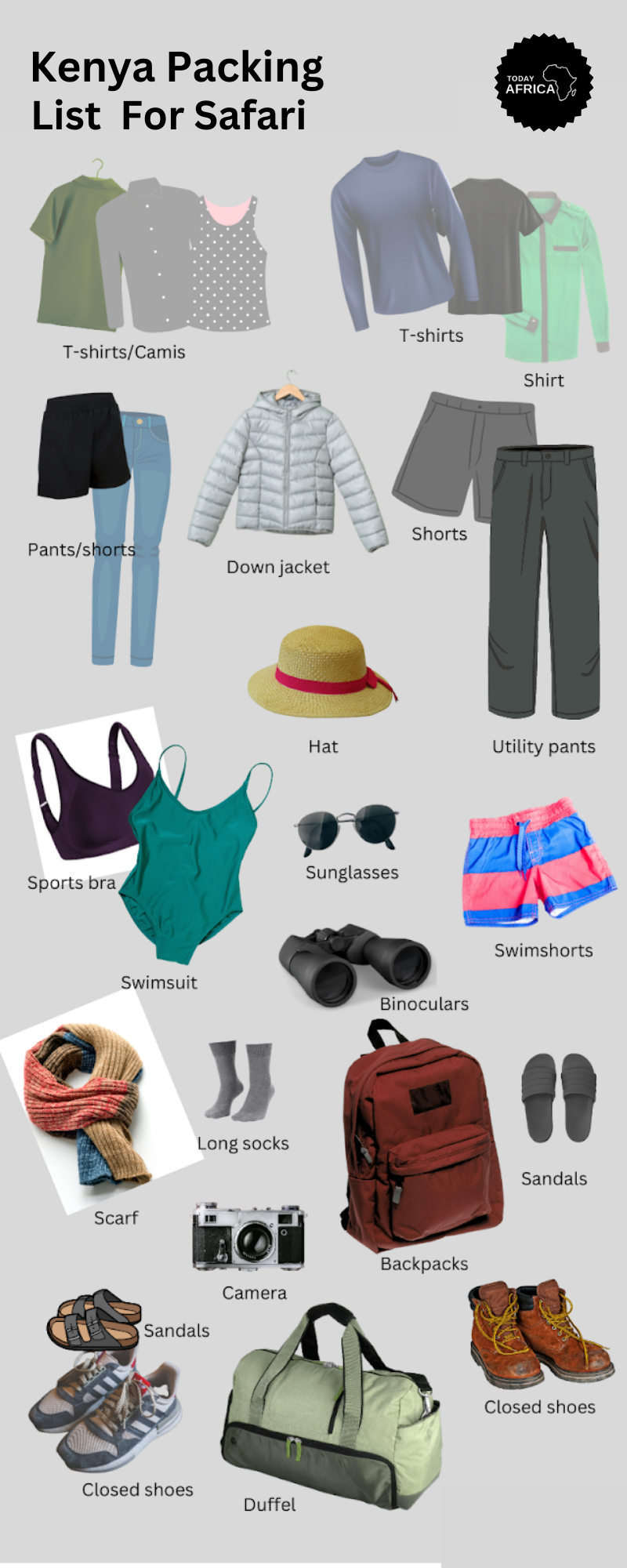 Safari Packing List Kenya For This Year Today Africa