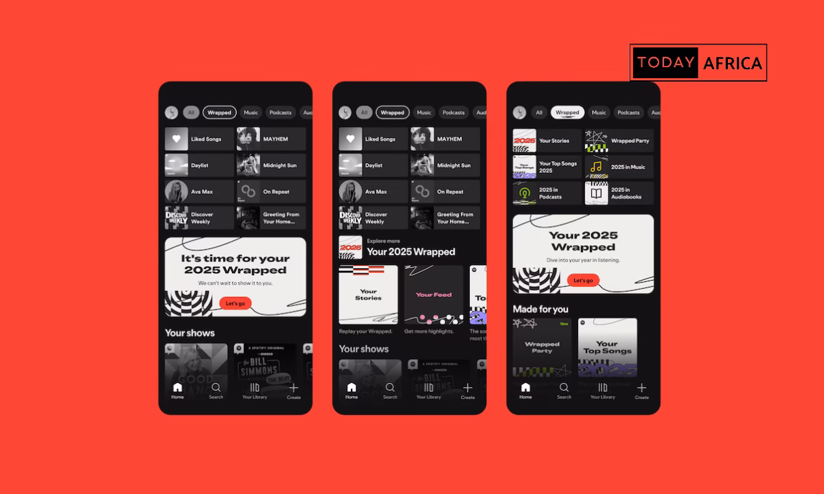 Spotify 2025 Wrapped: Tems and Burna Boy top the list